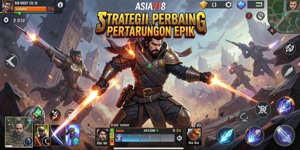 Gameplay dari ASIA918 yang intens dalam strategi pertempuran.