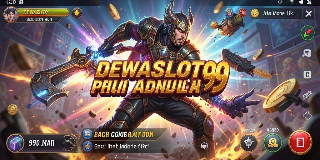 Screenshot menampilkan gameplay mendebarkan DEWASLOT99 dalam aksi.