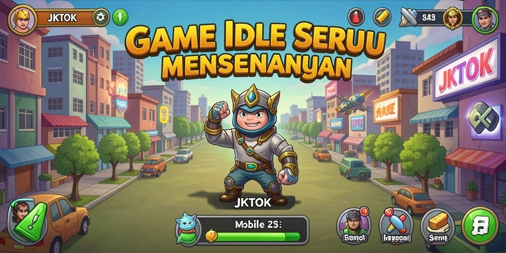 Tampilan gameplay seru dalam JKTOK yang menyenangkan