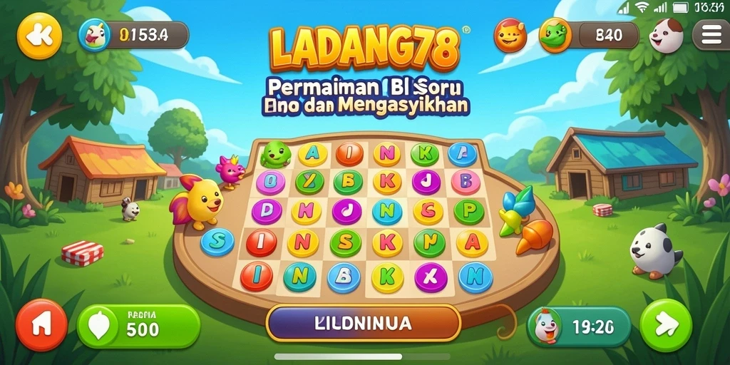 Tampilan gameplay <strong>LADANG78</strong> dengan suasana permainan Bingo yang menarik.