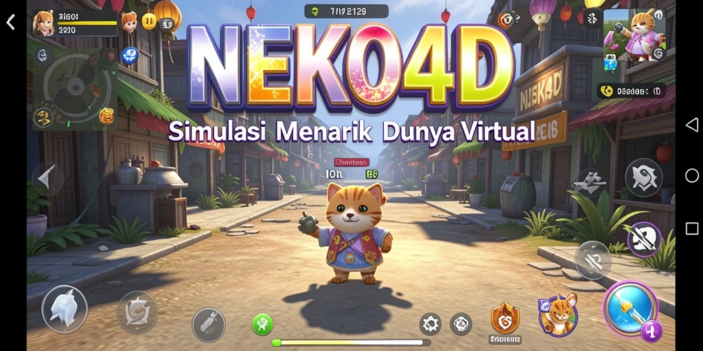 Tampilan menarik gameplay NEKO4D yang menggugah kreativitas.