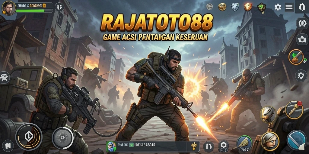 Tangkapan layar RAJATOTO88 menampilkan aksi seru dari gameplay.